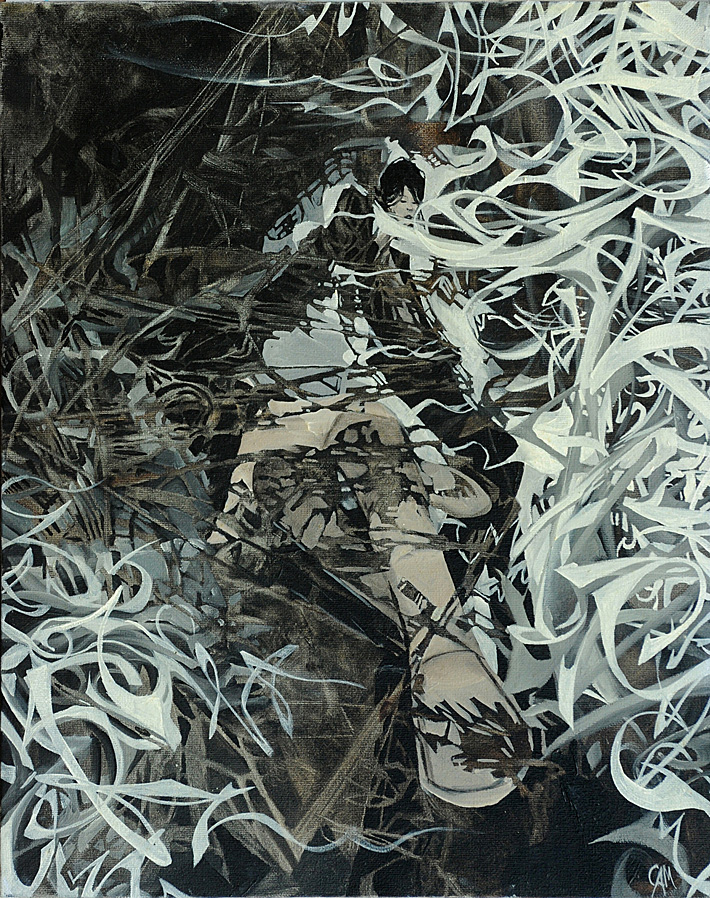 Amongst the Smoldering Ruin | 16 x 20 | Oil on canvas | 2006
