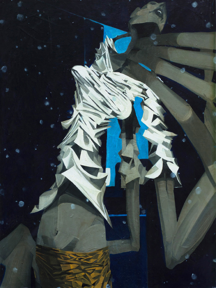 Snow Angel | 18x24" | Oil on Illustration Board | 2011